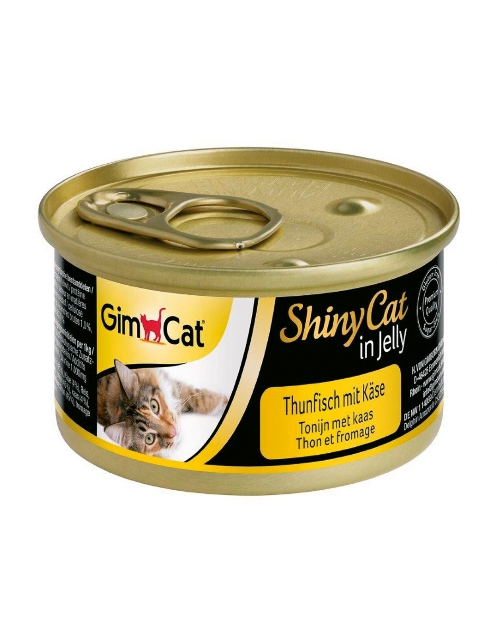 Gimpet GimCat Dose ShinyCat Thunfisch&Käse 70g