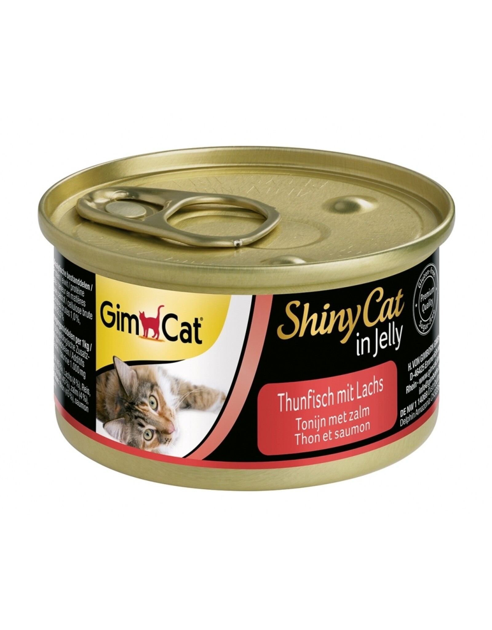 Gimpet GimCat Dose ShinyCat Thunfisch&Lachs 70g