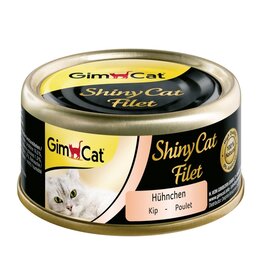 Gimpet GimCat ShinyCat Filet Hühnchen 24x 70g Dose
