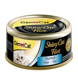 Gimpet GimCat ShinyCat Filet Thunfisch 24x 70g, Dose