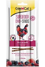 Gimpet GimCat Superfood Duo-Sticks Huhn & Beere 24x 3 Stück