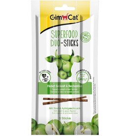 Gimpet GimCat Superfood Duo-Sticks Rind & Apfel 24x 3 Stück
