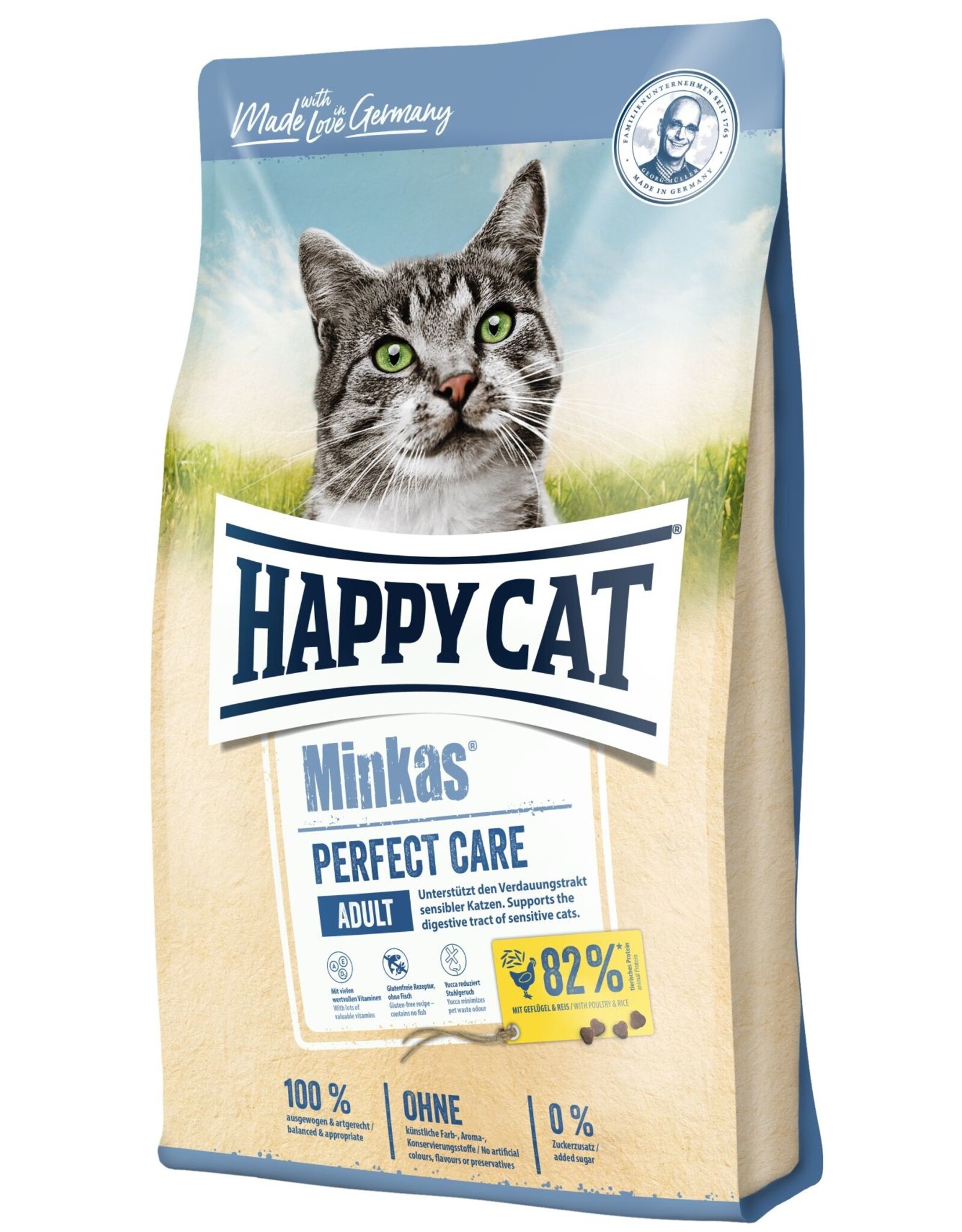 Happy Cat Happy Cat Minkas Perfect Care Geflügel & Reis 500g