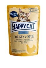 Happy Cat Happy Cat Pouches All Meat Adult Huhn & Ente 85g