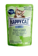 Happy Cat Happy Cat Pouches All Meat Adult Kalb & Lamm 85g