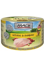 Mac´s Macs Cat Geflügel & Cranberry 200g Dose