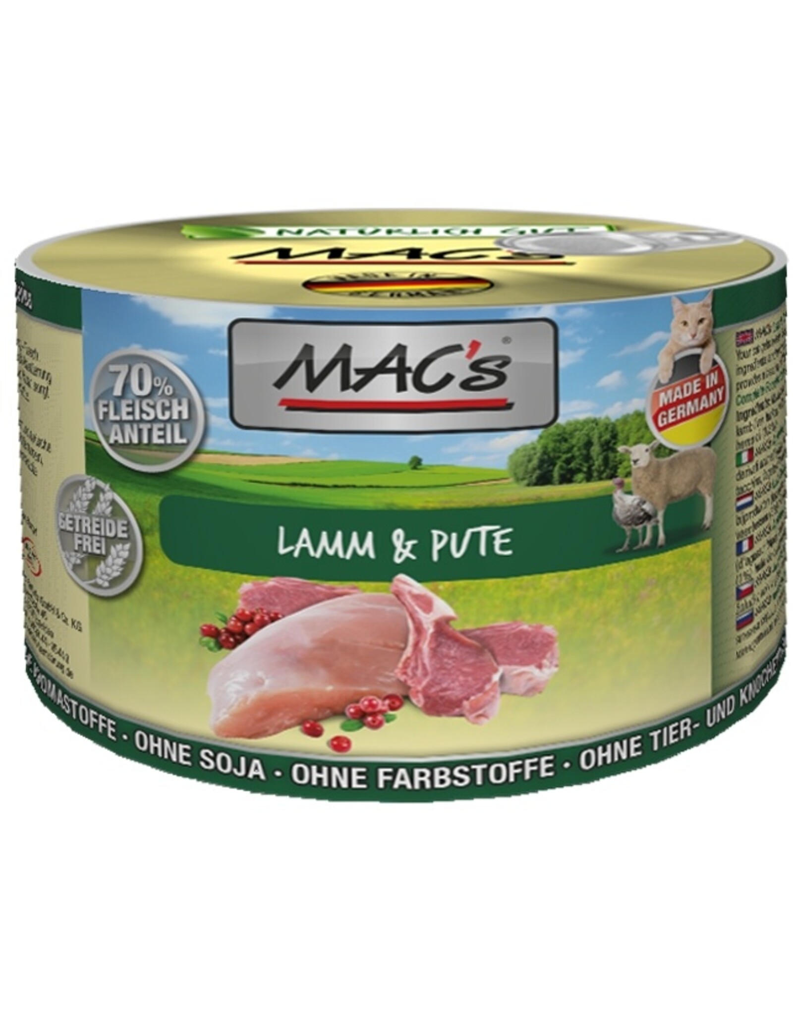 Mac´s Macs Cat Lamm & Pute 200g Dose