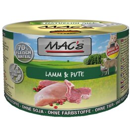 Mac´s Macs Cat Lamm & Pute 200g Dose