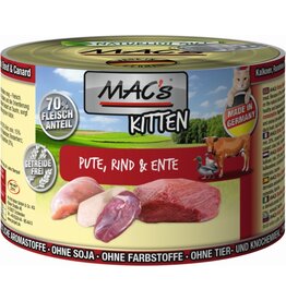 Mac´s Macs Cat Kitten Pute, Rind & Ente