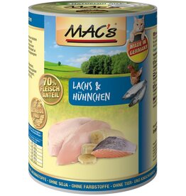 Mac´s Macs Cat Lachs & Hühnchen 400g Dose