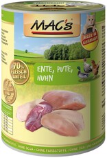 Mac´s Macs Cat Ente, Pute & Huhn 400g Dose