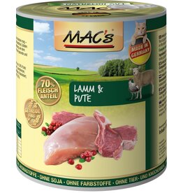 Mac´s Macs Cat Lamm & Pute 800g Dose
