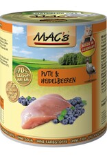 Mac´s Macs Cat Pute & Heidelbeere 800g Dose