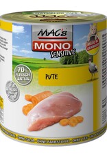 Mac´s Macs Cat Mono Sensitive Pute 800g