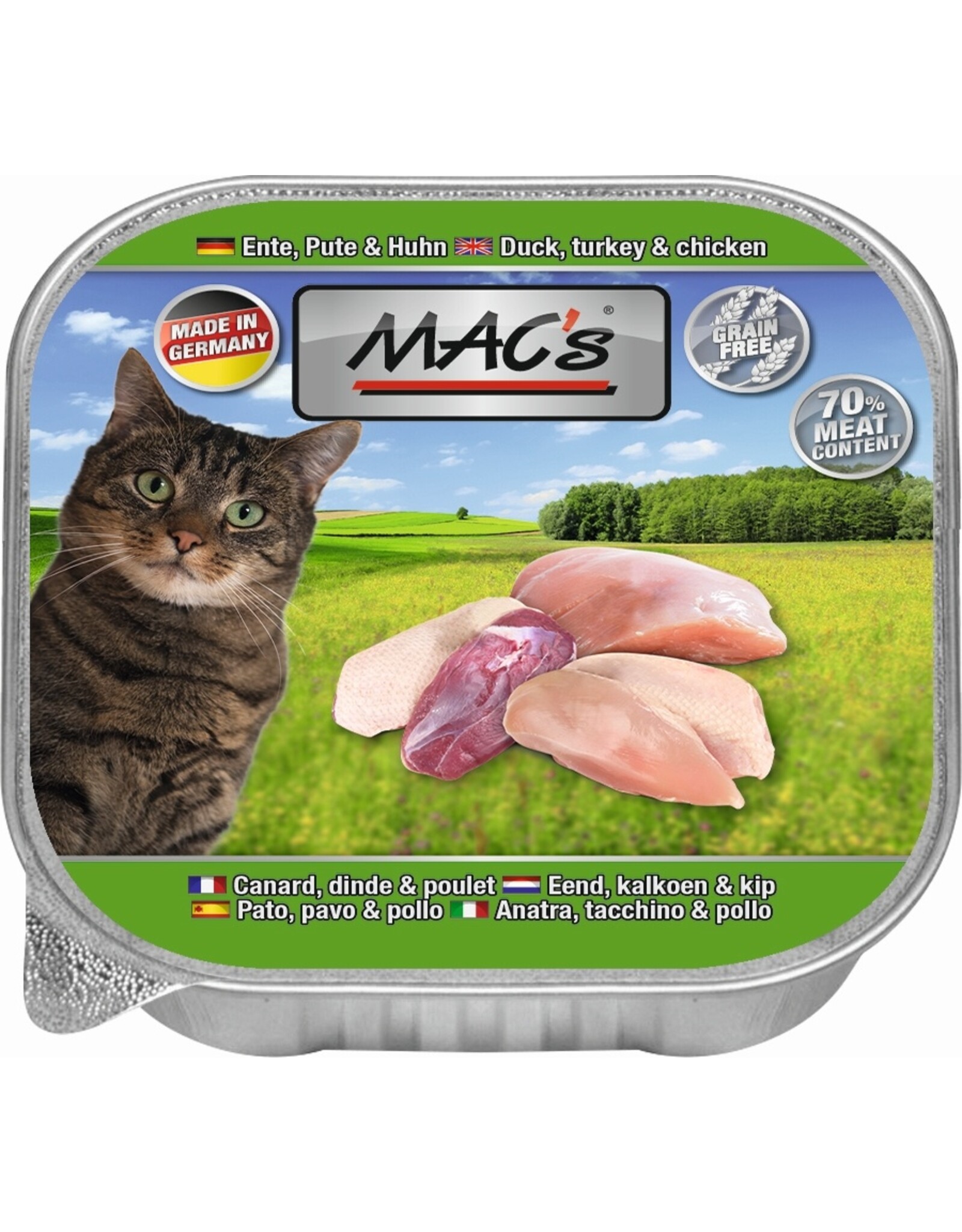 Mac´s Macs Cat Ente-Pute-Huhn   85gS