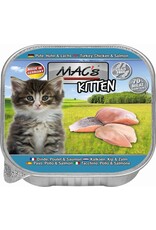 Mac´s Macs Cat Kitten Puze, Huhn, Lachs 16x 85g