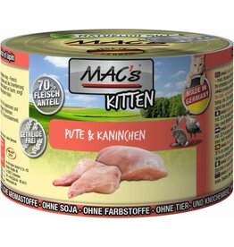 Mac´s Macs Kitten Pute+Kaninchen 200g