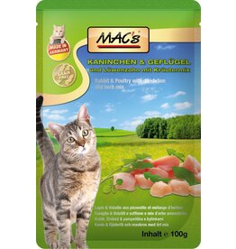 Mac´s Macs Cat Kaninchen & Geflügel 100g Frischebeutel