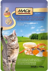 Mac´s Macs Cat Hering & Shrimps 100g Frischebeutel