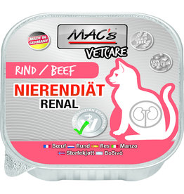 Mac´s MACs Cat Vetcare Rind Nierendiät 100gS