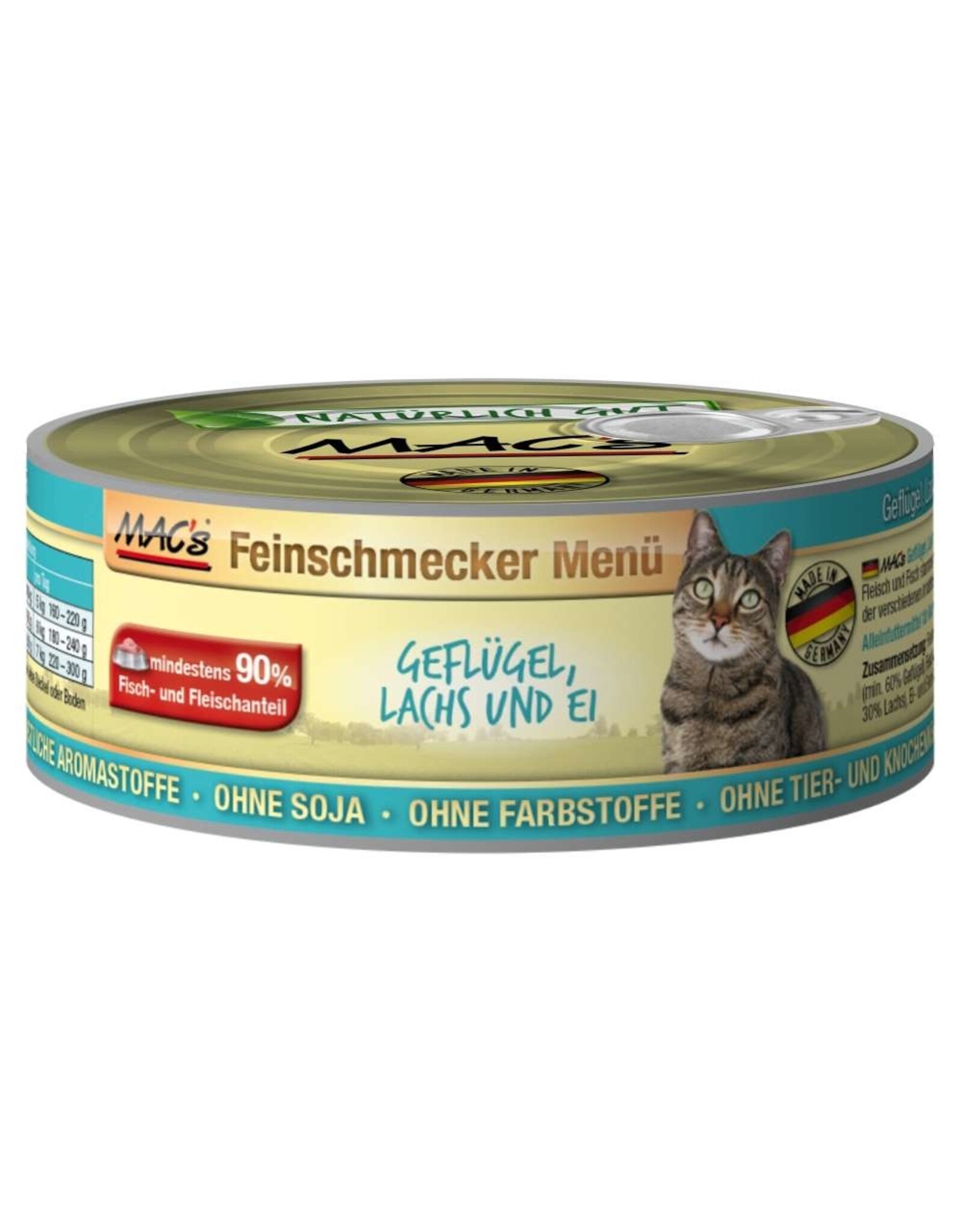 Mac´s Macs Cat Geflügel & Lachs 100g Dose