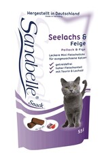 Sanabelle Sanabelle Snack mit Seelachs & Feige 55g