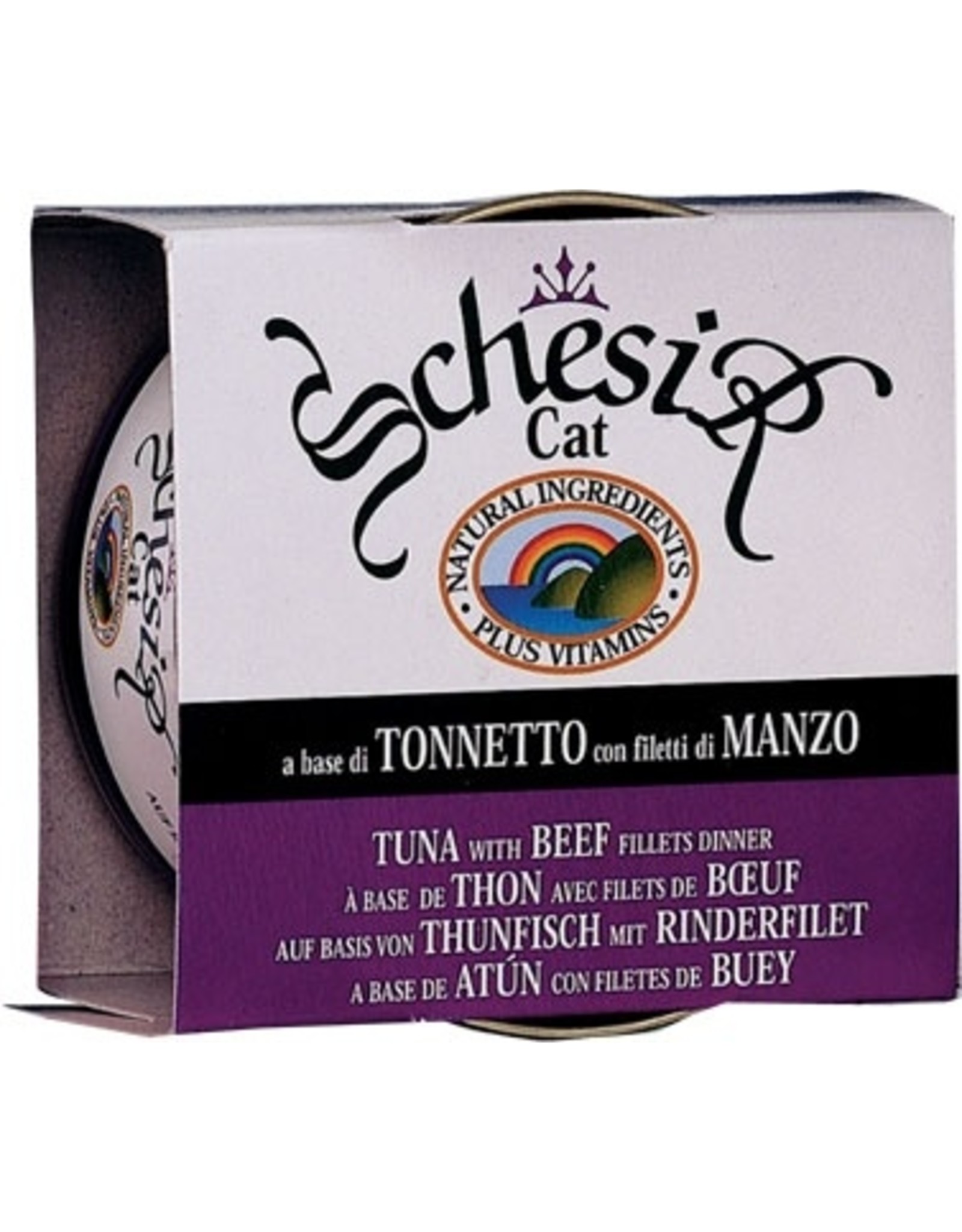 Schesir Schesir Jelly Thunfisch & Rinderfilet 85g Dose