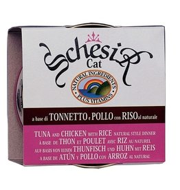 Schesir Schesir Natural Thunfisch, Huhn & Reis 85g Dose
