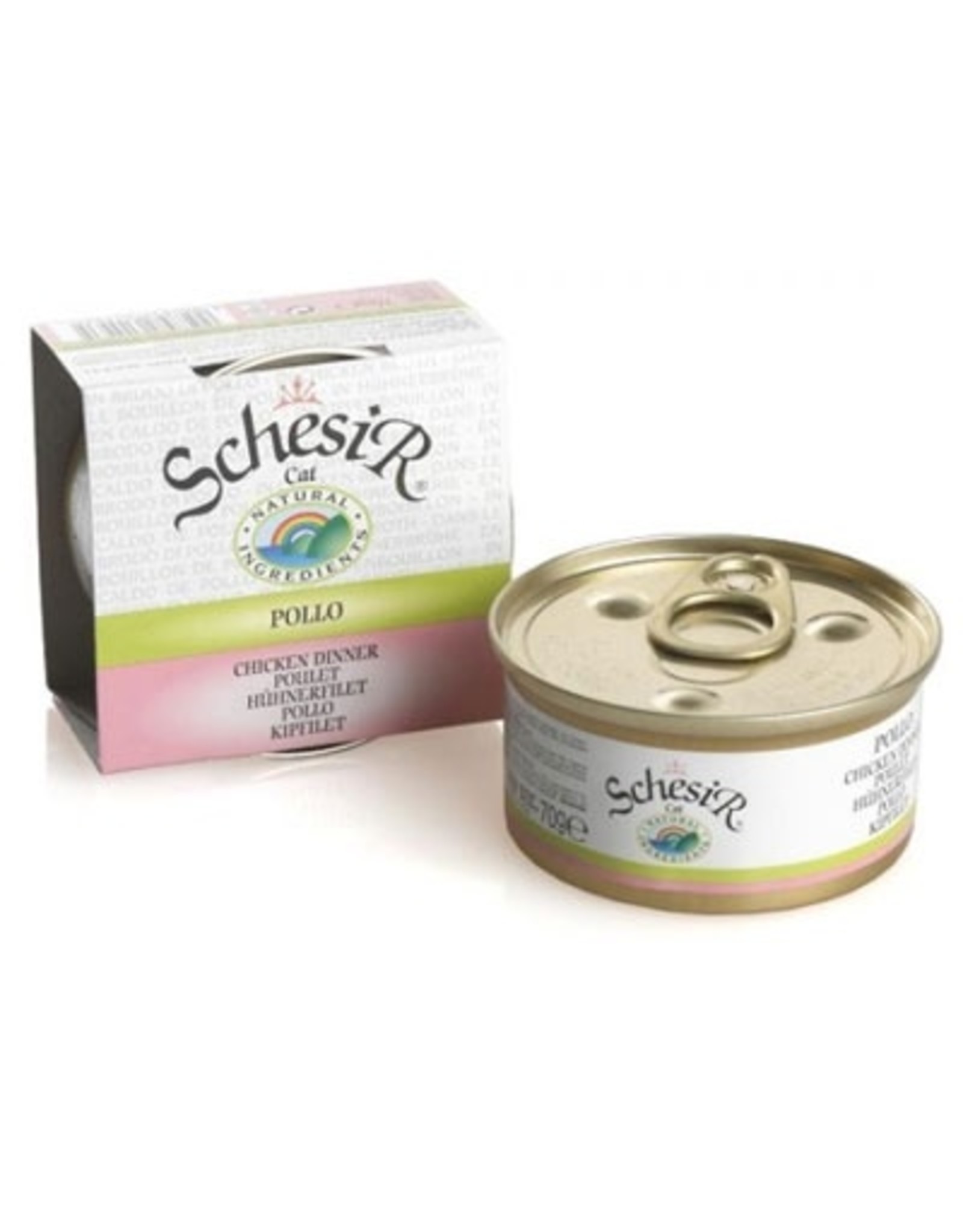 Schesir Schesir Hühnerfilet in Brühe 70g Dose