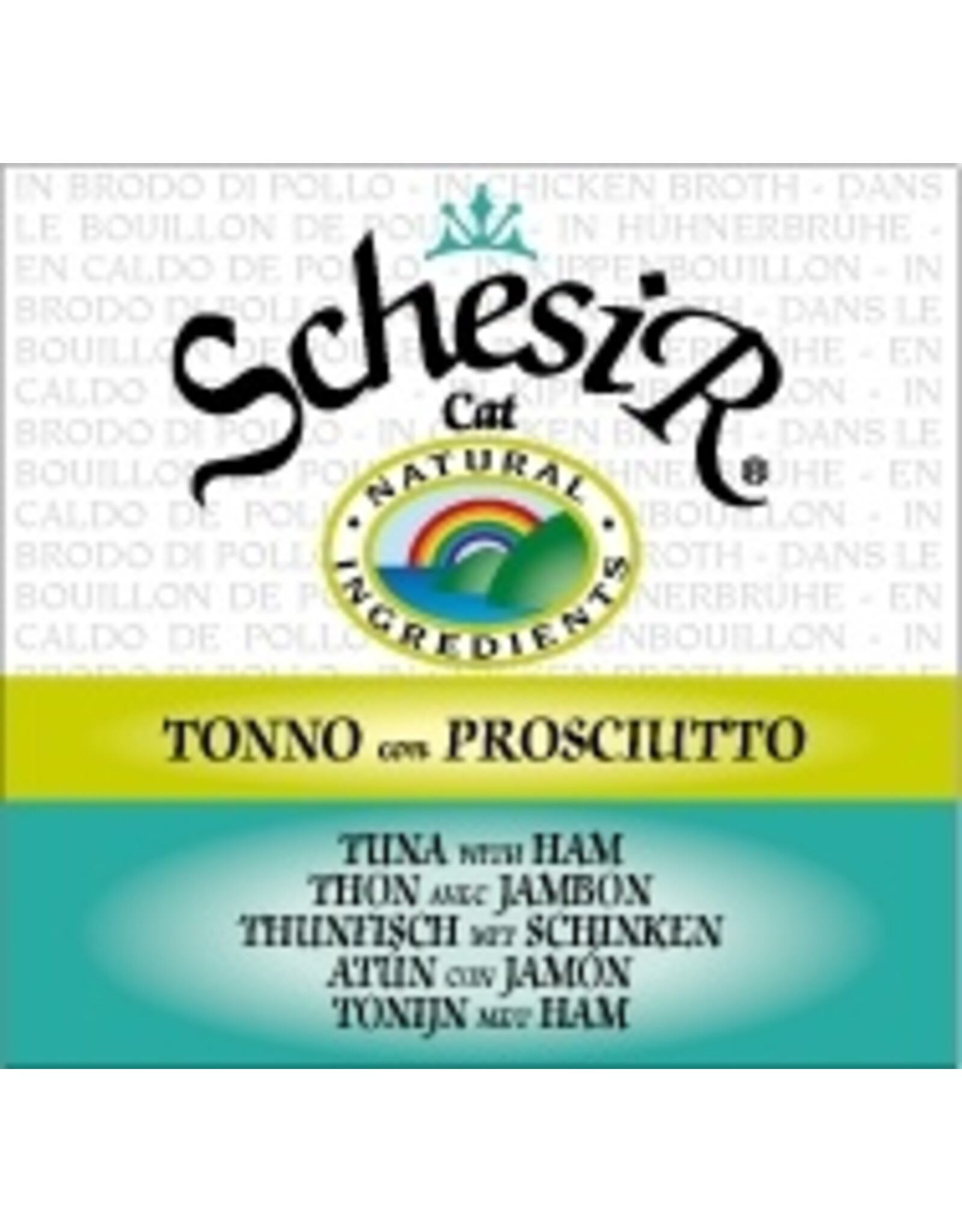 Schesir Schesir Thunfisch mit Schinken in Brühe 70g Dose
