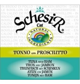Schesir Schesir Thunfisch mit Schinken in Brühe 70g Dose