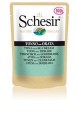Schesir Schesir Thunfisch & Goldbrasse 100g Frischebeutel