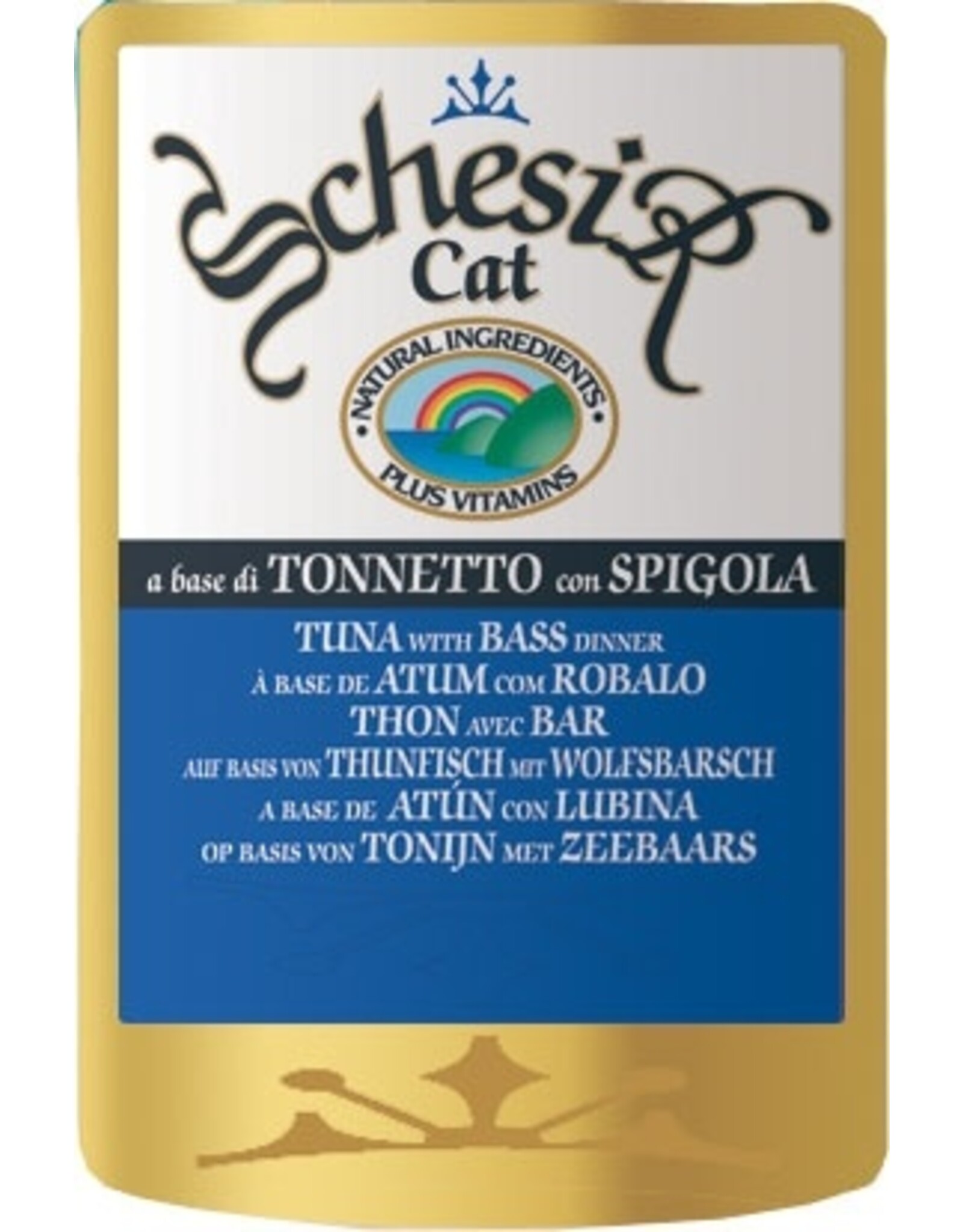 Schesir Schesir Thunfisch & Wolfsbarsch 100g Frischebeutel