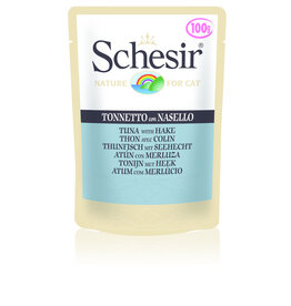 Schesir Schesir Cat Thunfisch mit Seehecht 100g