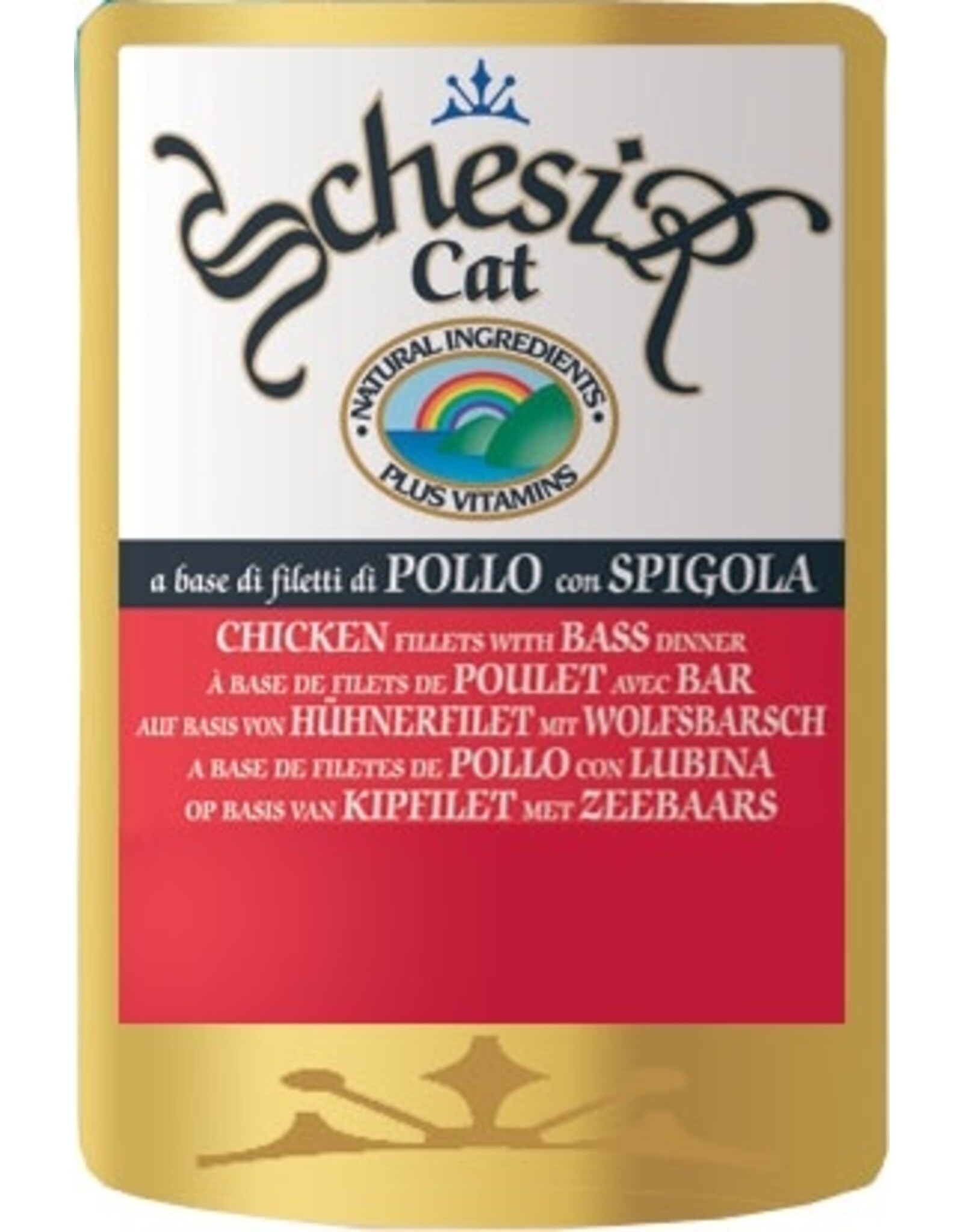 Schesir Schesir Hühnerfilet & Wolfsbarsch 100g Frischebeutel