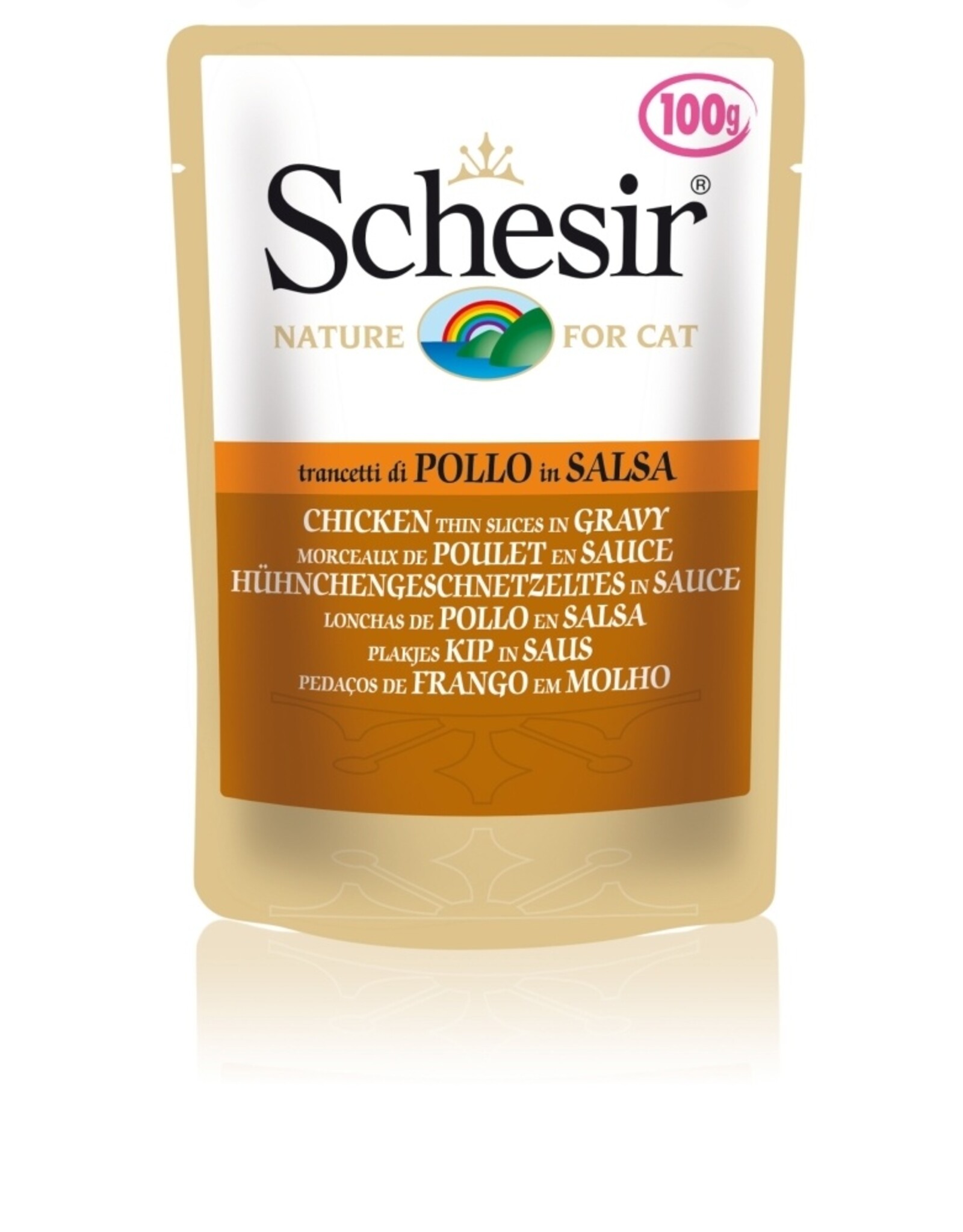 Schesir Schesir Hühnchengeschnetzeltes 100g Frischebeutel