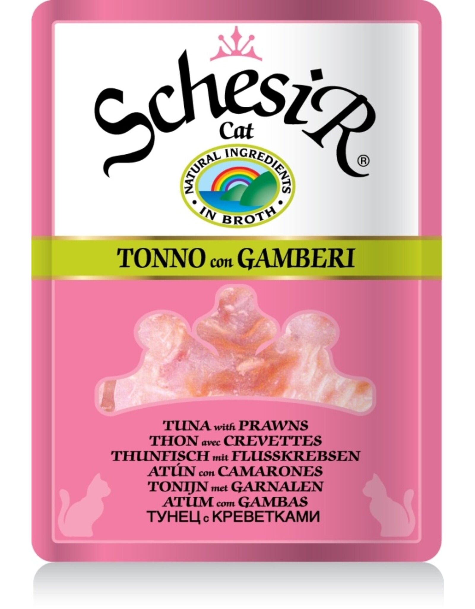 Schesir Schesir Thunfisch & Flusskrebse 70g Frischebeutel