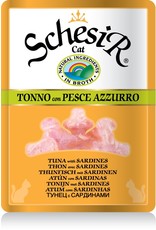 Schesir Schesir Thunfisch & Sardinen 70g Frischebeutel
