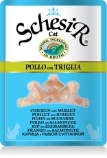 Schesir Schesir Huhn & Seebarbe 70g Frischebeutel
