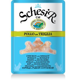 Schesir Schesir Huhn & Seebarbe 70g Frischebeutel