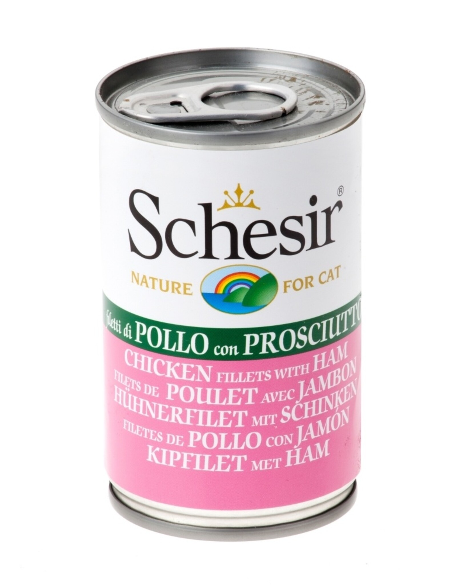 Schesir Schesir Hühnerfilet & Schinken 140g Dose