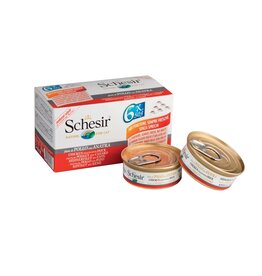 Schesir Schesir Huhn & Ente Multipack 6x50g Dose