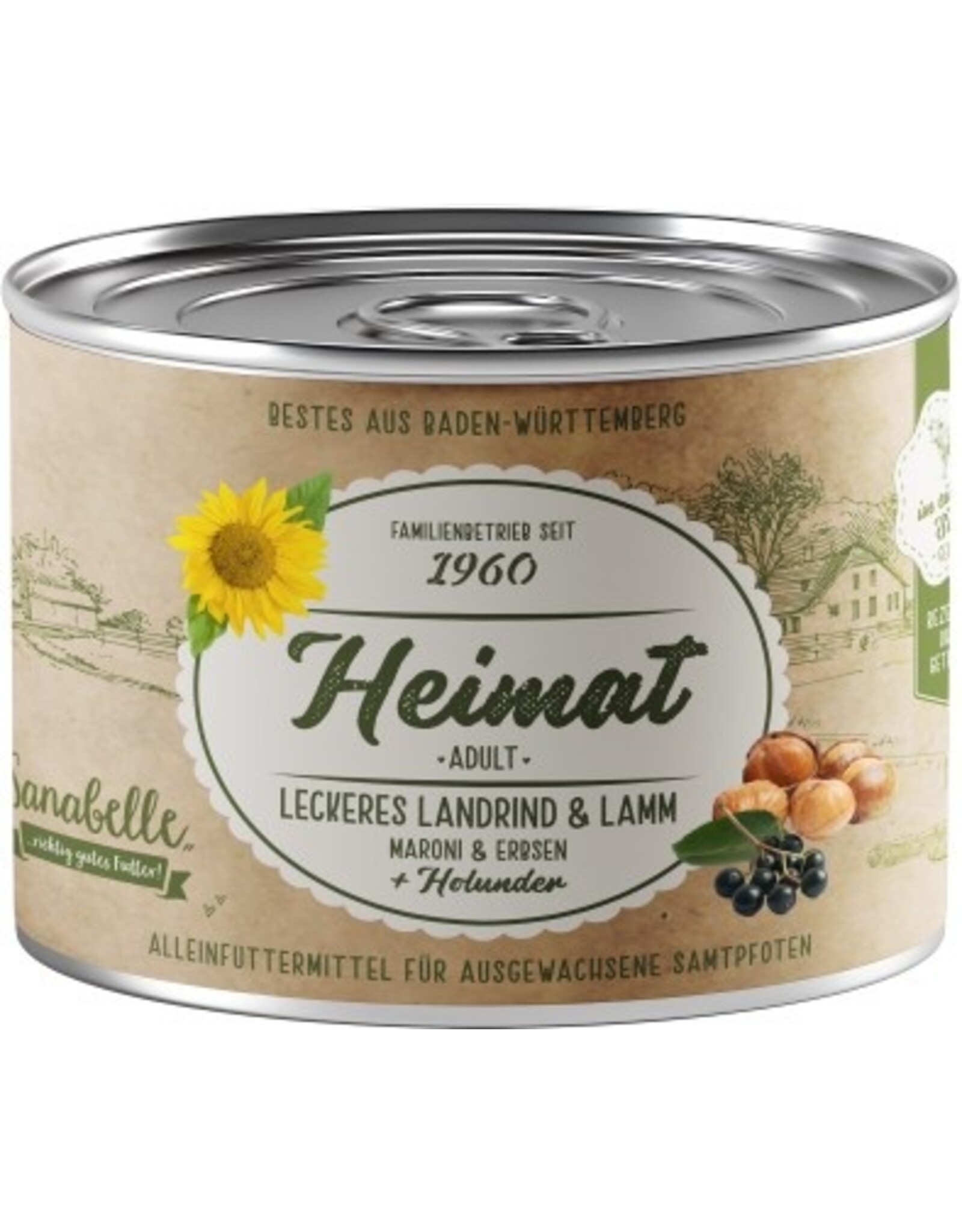 Sanabelle Sanabelle HEIMAT Nassfutter Adult Landrind+Lamm