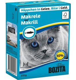 Bozita Bozita Cat Tetra Recard Häppchen in Gelee Makrele 370g