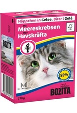 Bozita Bozita Cat Tetra Recard Häppchen in Gelee Meereskrabben 370g