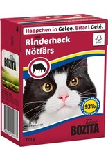 Bozita Bozita Cat Tetra Recard Häppchen in Gelee Rinderhack 370g
