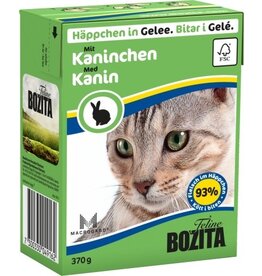 Bozita Bozita Cat Tetra Recard Häppchen in Gelee Kaninchen 370g