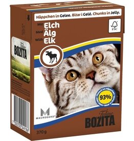 Bozita Bozita Cat Tetra Recard Häppchen in Gelee Elch 370g