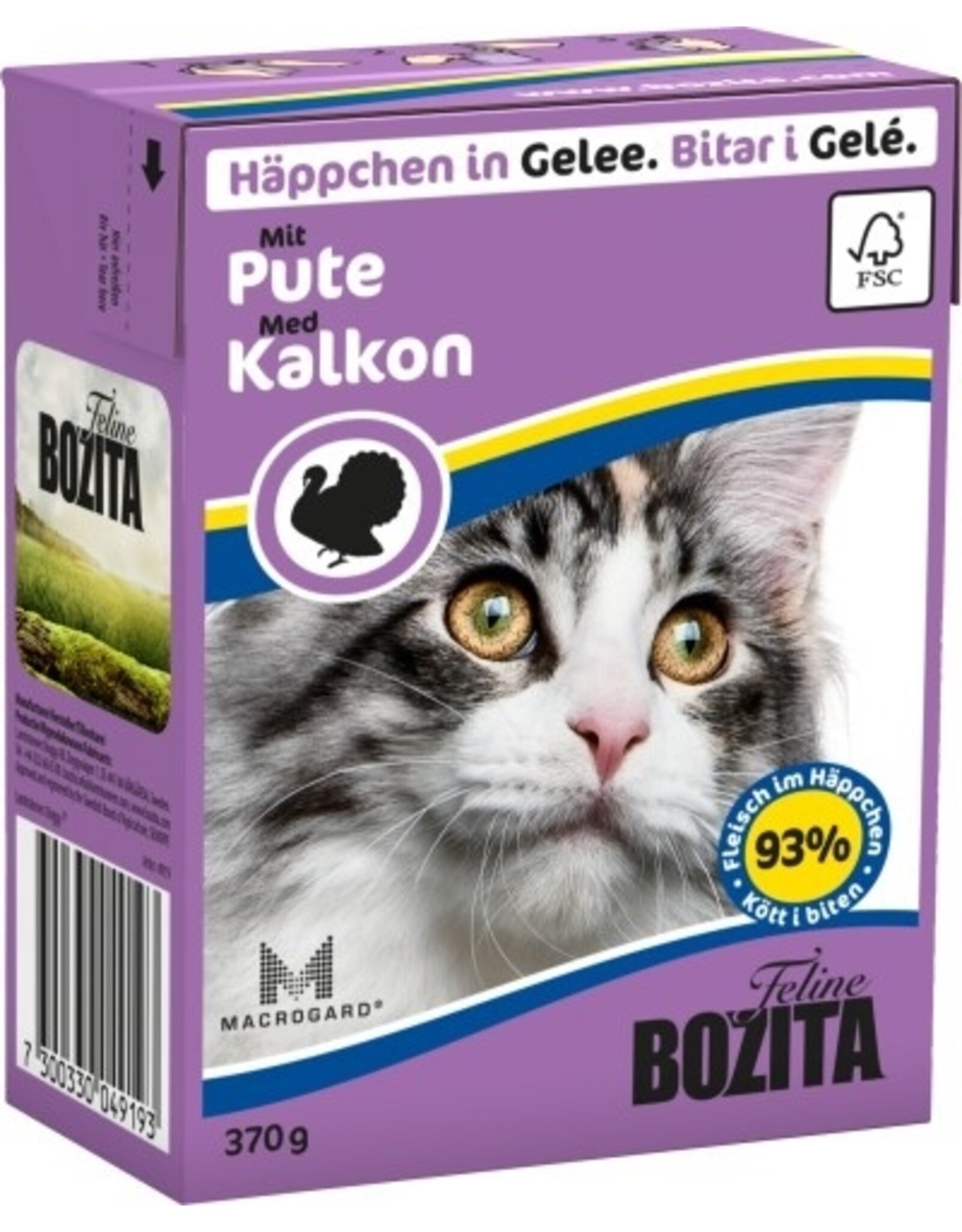 Bozita Bozita Cat Tetra Recard Häppchen in Gelee Pute 370g