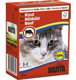 Bozita Bozita Cat Tetra Recard Häppchen in Soße Rind 370g